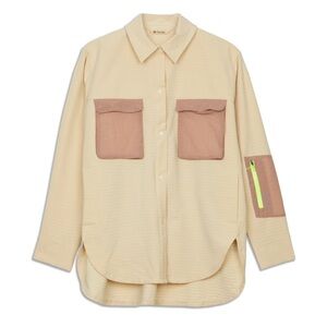 Lululemon Grid Fleece Hiking Overshirt